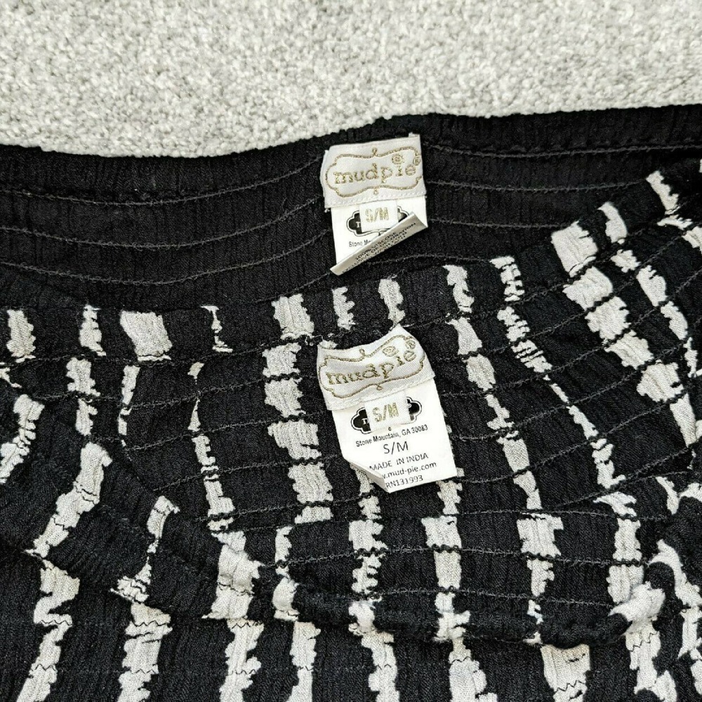 Mud Pie Tops (2) New S/M Boho Off Shoulder - Picture 4 of 4
